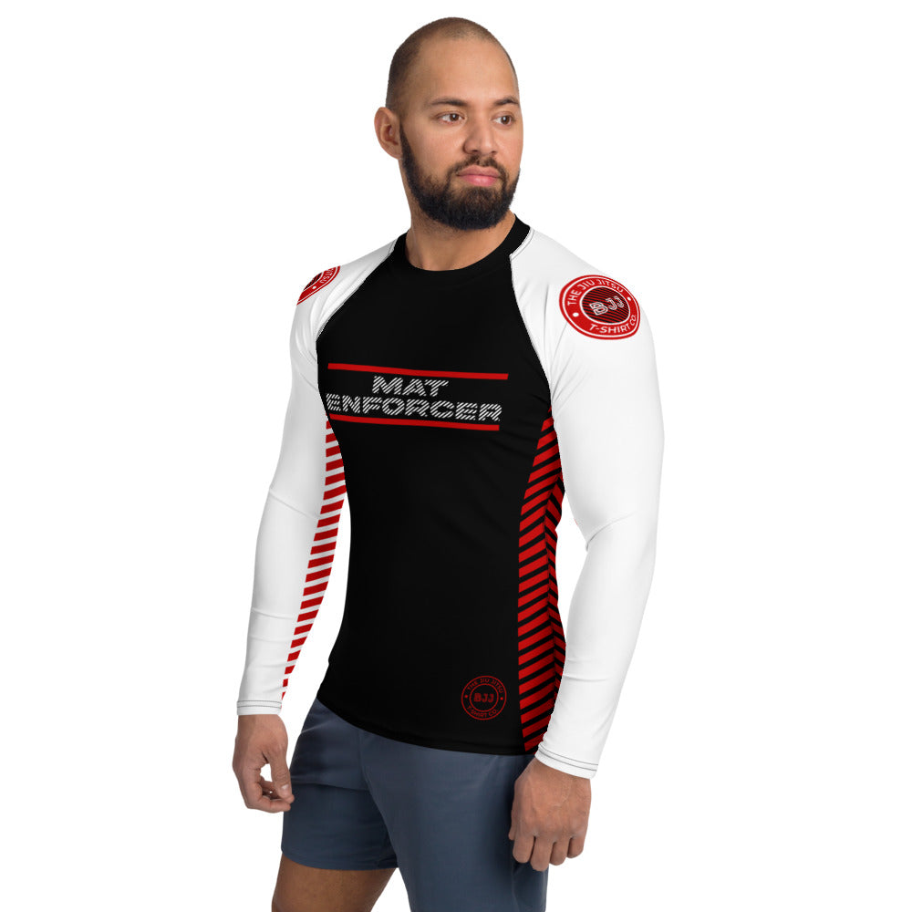 Men's Mat Enforcer Rash Guard | The Jiu Jitsu T-Shirt Co.