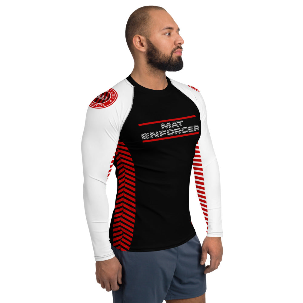 Men's Mat Enforcer Rash Guard | The Jiu Jitsu T-Shirt Co.
