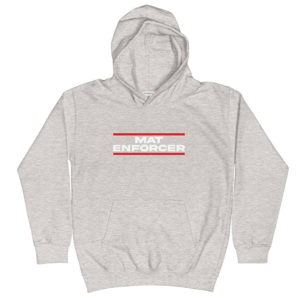 Youth Mat Enforcer Hoodie | The Jiu Jitsu T-Shirt Co.