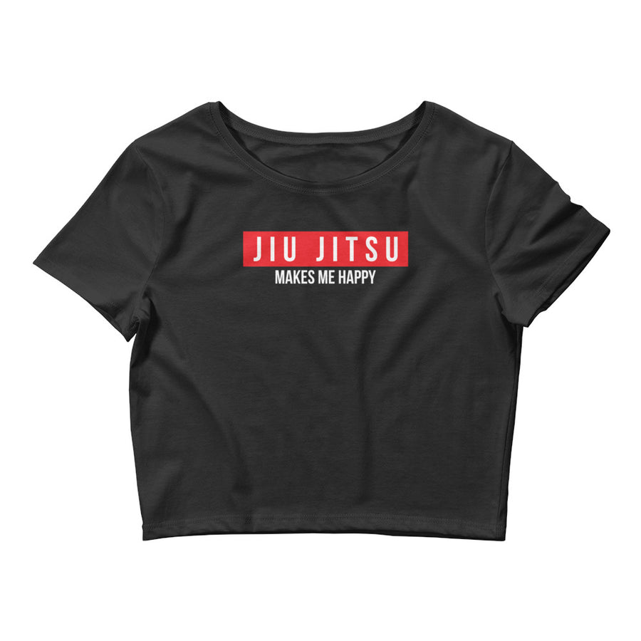 Jiu Jitsu Happy Women’s Crop Tee